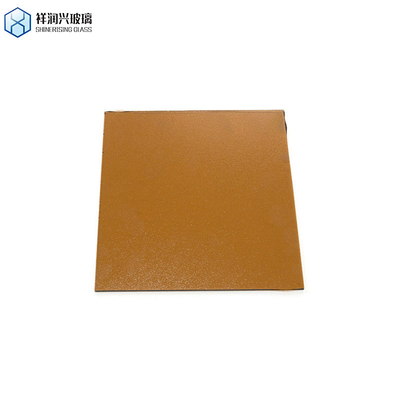 Type de rouleau unique de couleur de couleur solide de couleur brune de verre à motifs Qingdao Moru Karatachi