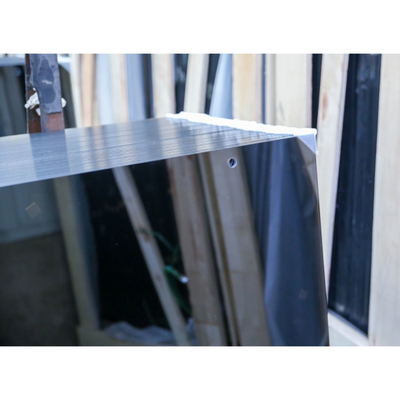 Construction de bâtiments 10 mm 12 mm 15 mm 19 mm verre trempé transparent avec certificat SGS