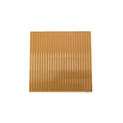 Édifice 4mm 5mm 8mm 10mm Moru Reflective Glass Art Glass Brown Glace en relief Glace de sécurité