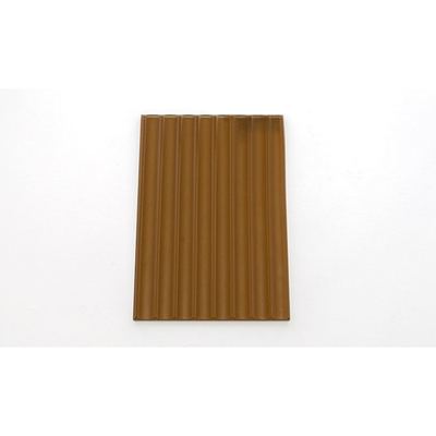 3 mm, 4 mm, 5 mm, verre de couleur à motif personnalisé, marron, verre en relief, verre de sécurité, rouleau unique