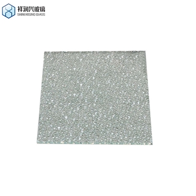 4 mm 5 mm 6 mm Verre à motifs de couleur claire/Verre à motifs tissés