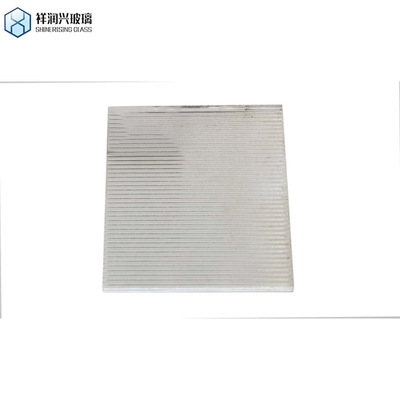 Verre durci transparent personnalisé 2440X4200mm avec logo et verre à motifs personnalisés