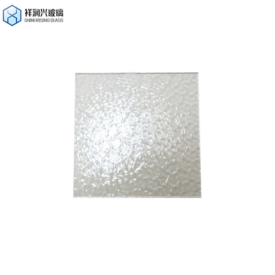 Vitre à motifs d'ambre transparent 6 mm filé Qingdao Fil de verre pour la construction de bâtiments
