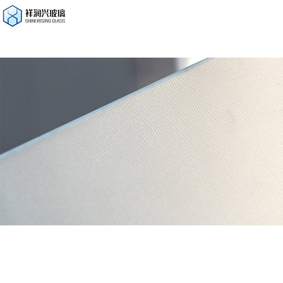 Vitre à motifs d'ambre transparent 6 mm filé Qingdao Fil de verre pour la construction de bâtiments