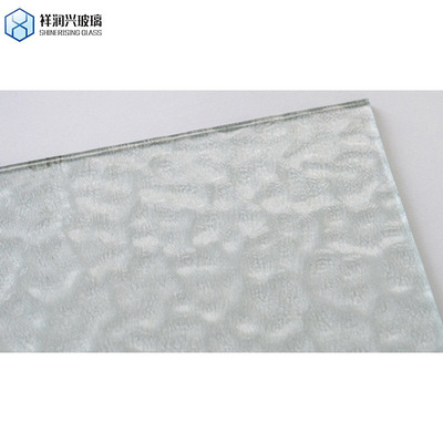 Structure solide en feuille de verre transparente 6 mm filé Qingdao fil de verre à motifs pour le bâtiment