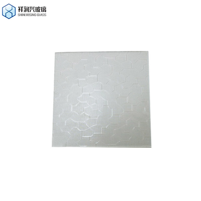Verre à motifs de flore transparent 3 mm 4 mm 5 mm pour fenêtre de salle de bains de Chinhilla Glasschina