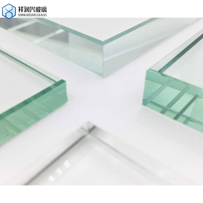 Personnaliser le verre cristallin ultra-clair de haute transparence cercle de forme ronde du verre trempé