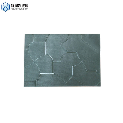 8mm épaisseur du bâtiment vitrage à motifs pour fenêtres de cuisine translucides 2134mm X 2440mm divers motifs