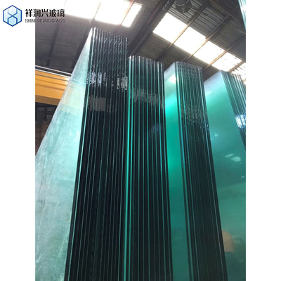Vitrage plat PVB Sgp durci transparent flottant stratifié 10 mm Vitrage trempé