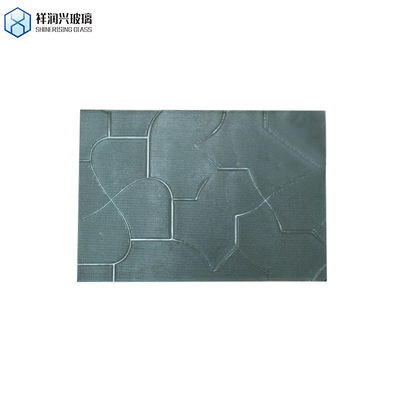 Qingdao Karatachi Flora Plat 4 mm 5 mm 6 mm Diamant clair/Crystal/Nashiji verre trempé