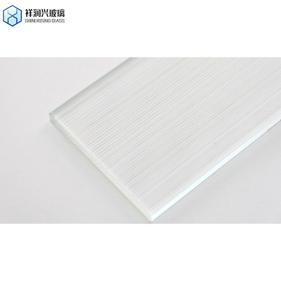 Verre trempé teinté sur mesure avec un motif complexe répondant à la norme GB15763.2-2005