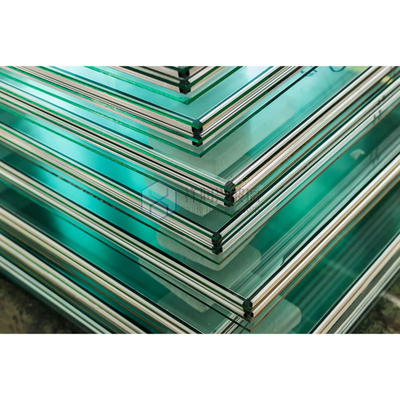 Technique Panneaux de verre doubles vitrages à doubles vitrages trempés laminés de 12 mm pour fenêtres en verre à faible vitrage