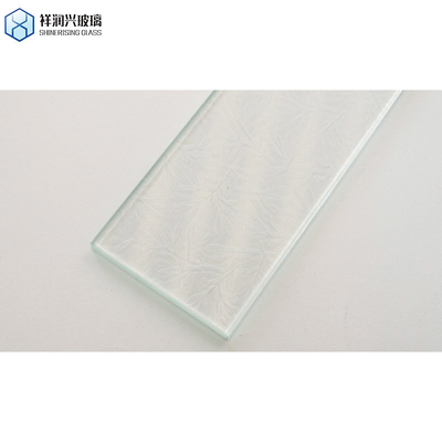 Verre unique 2-10 mm Modèles populaires Verre trempé décoratif pour fenêtre et porte