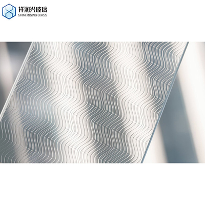 1830*1220-1500*2000-1830*2440-2134*2440 Bandes à motifs en céramique frite au verre trempé