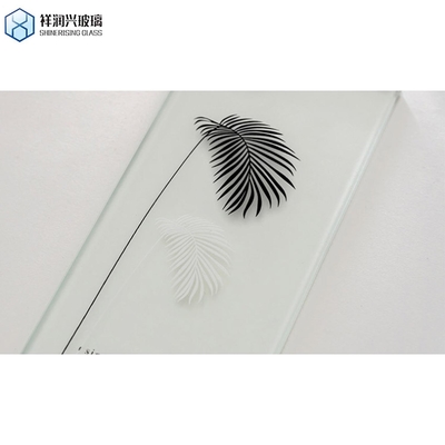 Verre décoratif à l'épreuve des balles à l'épreuve des balles à verre trempé pour portes et murs de banque