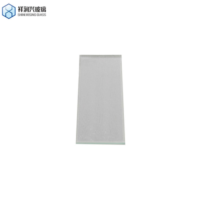 Vitrage trempé ultra-blanc personnalisé certifié ISO de 0,33 à 2,0 mm pour l'impression à écran de soie