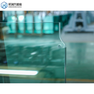 Verre trempé de 10 mm 3c/CE/ISO certifié 3 mm-19 mm verre de douche à l'état de fragmentation III