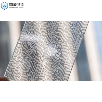 Vitres à motifs flutelite-B pour fenêtres et bâtiments