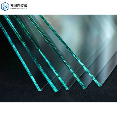 Verre trempé physiquement de 6 mm, 8 mm, 10 mm, 12 mm, durci avec bord plat poli
