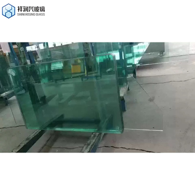 Verre trempé physiquement de 6 mm, 8 mm, 10 mm, 12 mm, durci avec bord plat poli