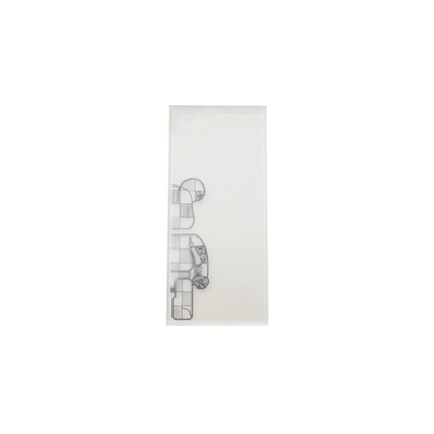 Verre solide 3/4/5/5.5/6/8/10 mm à motifs/figures pour la construction de bords plats poli