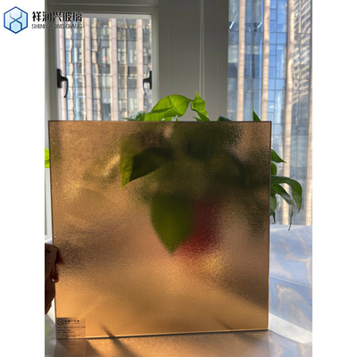 Glace flottante modèle de la flore en bronze ultra clair modèle de Karatachi verre avec consommation