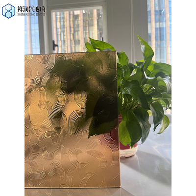 Euro Bronze/Gray Tinted Moru Glass/Pattern Glass pour le bâtiment Sice comme le client principal