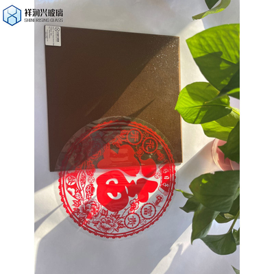 Euro Bronze/Gray Tinted Moru Glass/Pattern Glass pour le bâtiment Sice comme le client principal