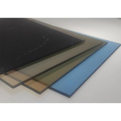 Matériau de construction en verre laminé à haute température
