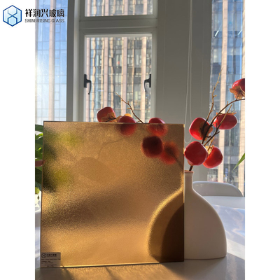 Personnalisation CE Certifié en bronze à motifs en verre figuré Flora avec motif Flora