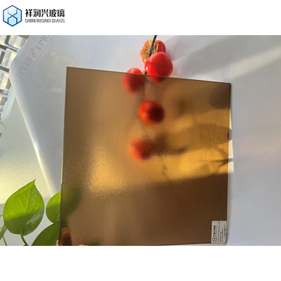 Personnalisation CE Certifié en bronze à motifs en verre figuré Flora avec motif Flora