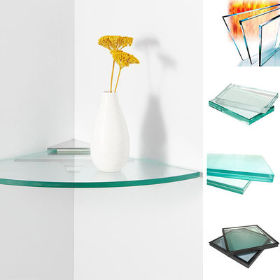Verre trempé 3 mm 4 mm 5 mm 6 mm 8 mm 10 mm pour meubles/porte/fenêtre/décoratif/salle d'exposition