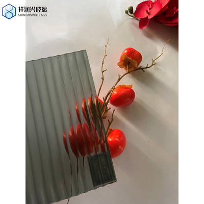 3-10 mm de verre gris/bronzé Moru Design teinté pour l'architecture dans un seul rouleau