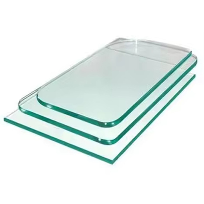 Verre trempé de 12 mm pour salle de bain, verre plat simple, verre câblé/decoratif, verre plat