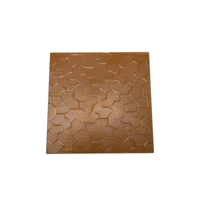 Verre à motifs de Karatachi en bronze de 4 mm et 5 mm avec structure solide en stock