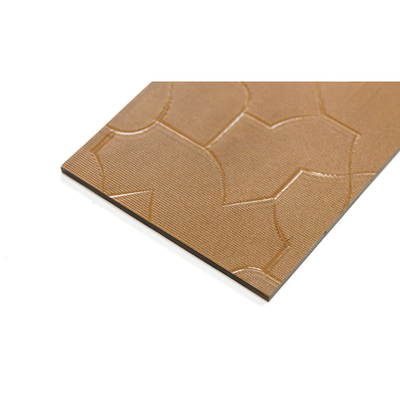 Verre durci en bronze profond trempé pour les meubles couches personnalisées comme le client premier