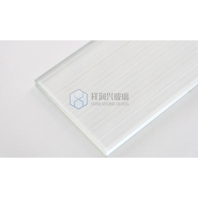 Conception personnalisée Rhombus Textured Pattern Glass Demande de couches et d'épaisseur pour supérieur
