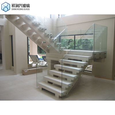 Principaux produits Panneaux de sécurité entièrement trempés en verre stratifié 3 mm-19 mm pour fenêtre de porte de bâtiment