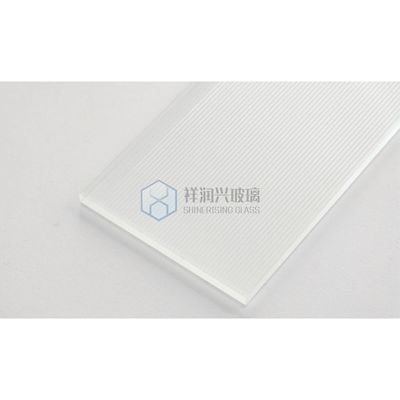 Livraison 7-14 jours après le dépôt SGS certifié verre transparent à motifs pour salle de douche