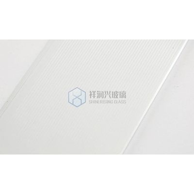 Livraison 7-14 jours après le dépôt SGS certifié verre transparent à motifs pour salle de douche