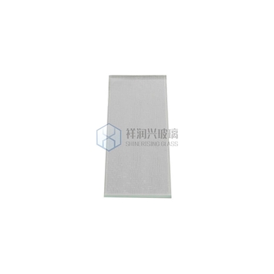 Verre plat à motifs personnalisés pour portes et fenêtres Verre de salle de bain