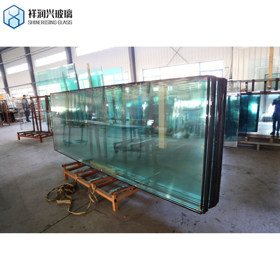 Panneau de verre trempé plat de 12 mm pour clôture de piscine