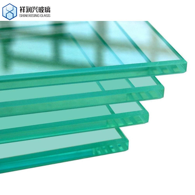 Panneau de verre trempé plat de 12 mm pour clôture de piscine