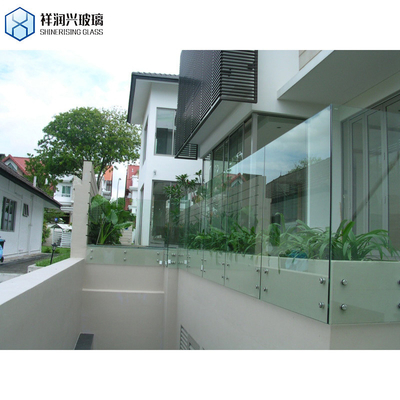 Plancher en verre laminé trempé de sécurité pour panneau de verre structural double triple stratifié