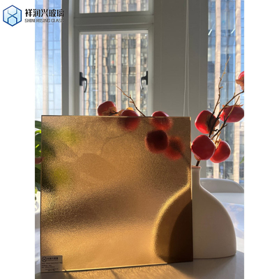 3mm 4mm 5mm 6mm Clear Nashiji Patterned Figure Embossed Glass CP-TP pour le mur de la cuisine
