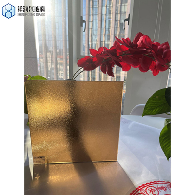 3mm 4mm 5mm 6mm Clear Nashiji Patterned Figure Embossed Glass CP-TP pour le mur de la cuisine
