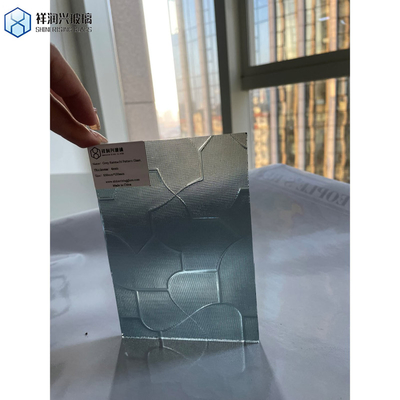 Verre d'église de 3 mm Ambre foncé Texture translucide Feuille de verre teintée pour la taille de la demande