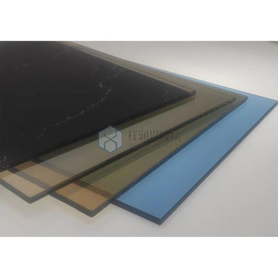 6 mm 8 mm 10 mm 12 mm feuille de verre trempé durci pour l'état III du verre de construction plat