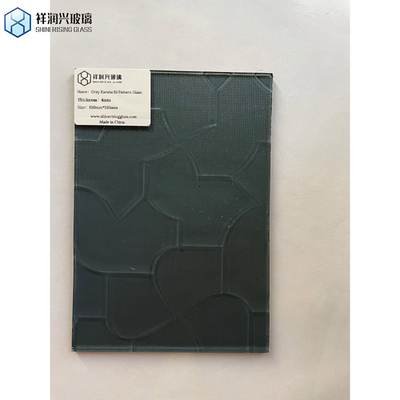 Verre d'art laminé trempé sur mesure pour les murs de cloisons de bureaux modernes