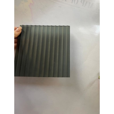 8 Dureté Mohs Points de pluie Modèle Panneaux de verre de roseau teintés tempérés 4 mm 5 mm 6 mm 10 mm